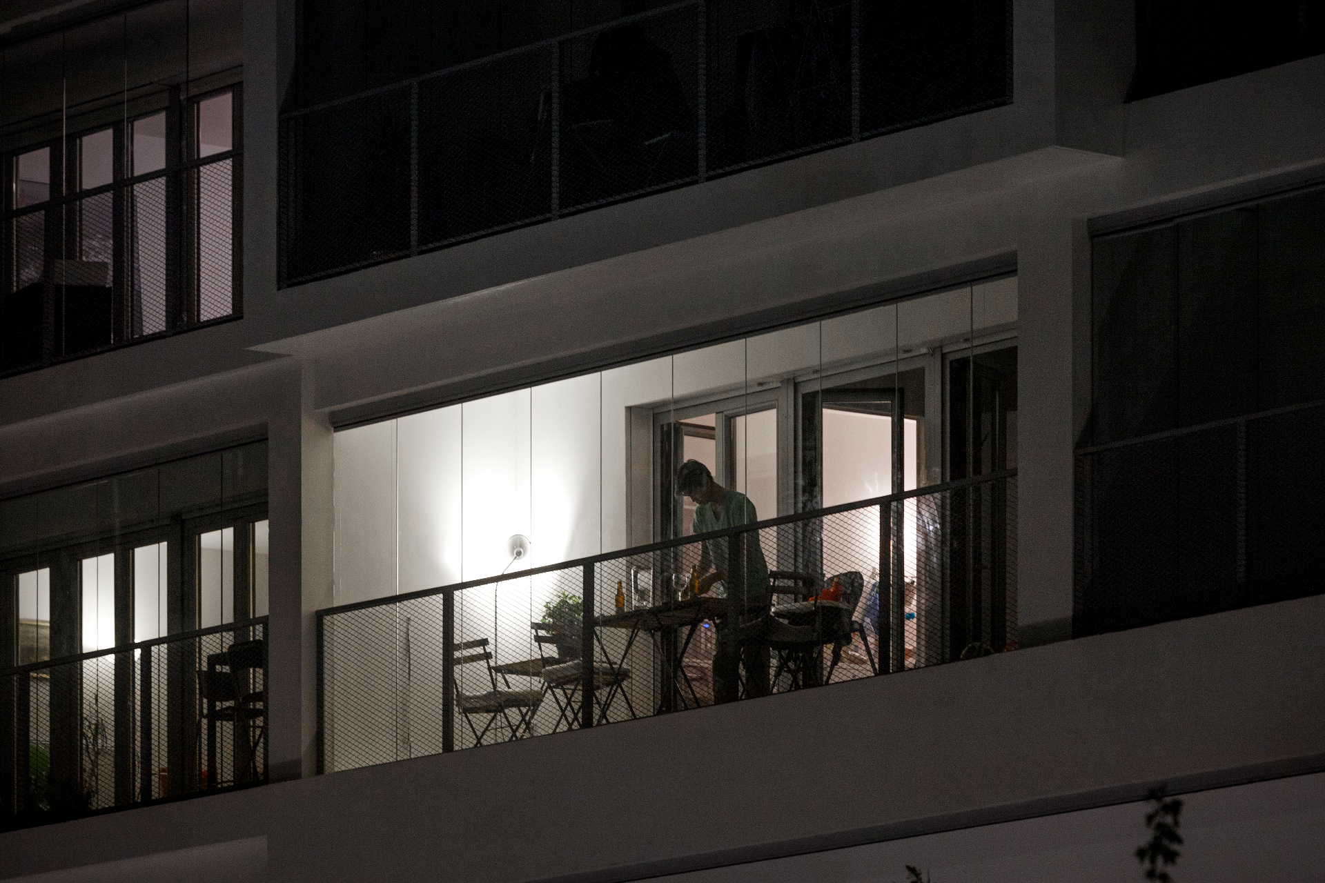 Balcon résidence Sausure — Atelier Villemard Associés